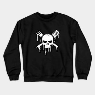 BBQ skull Crewneck Sweatshirt